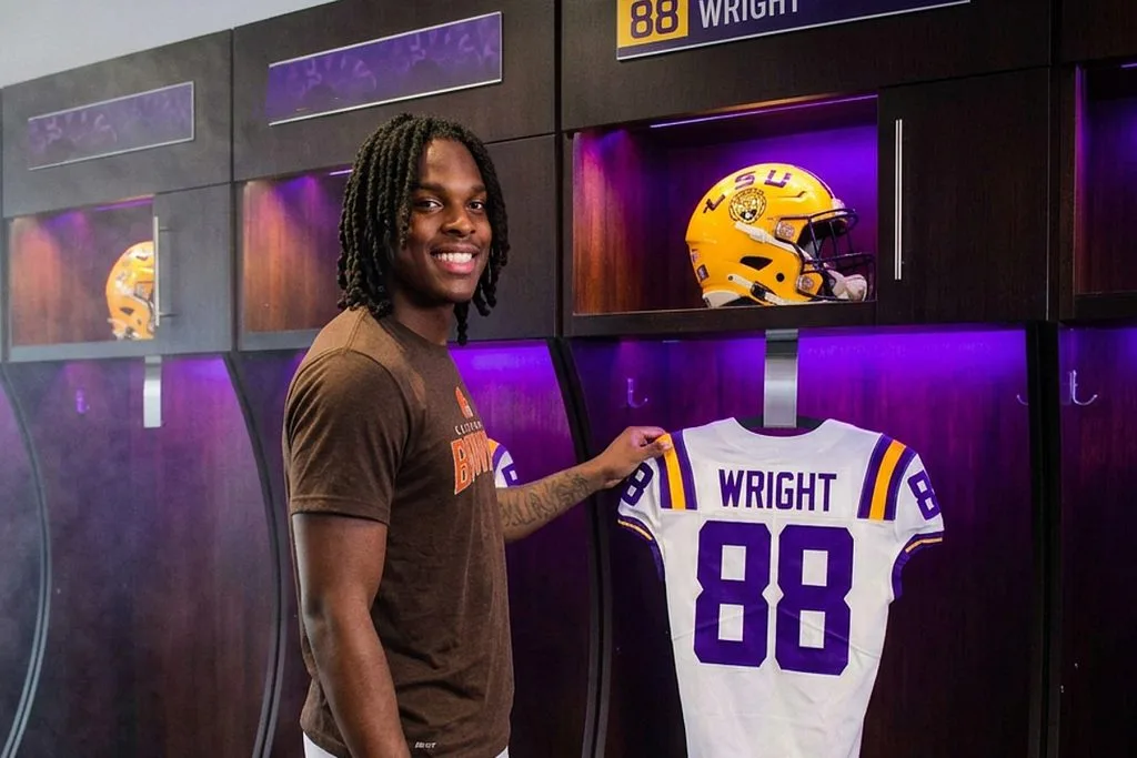 Dae'Quan Wright, LSU, Cleveland Browns, 2026 college football