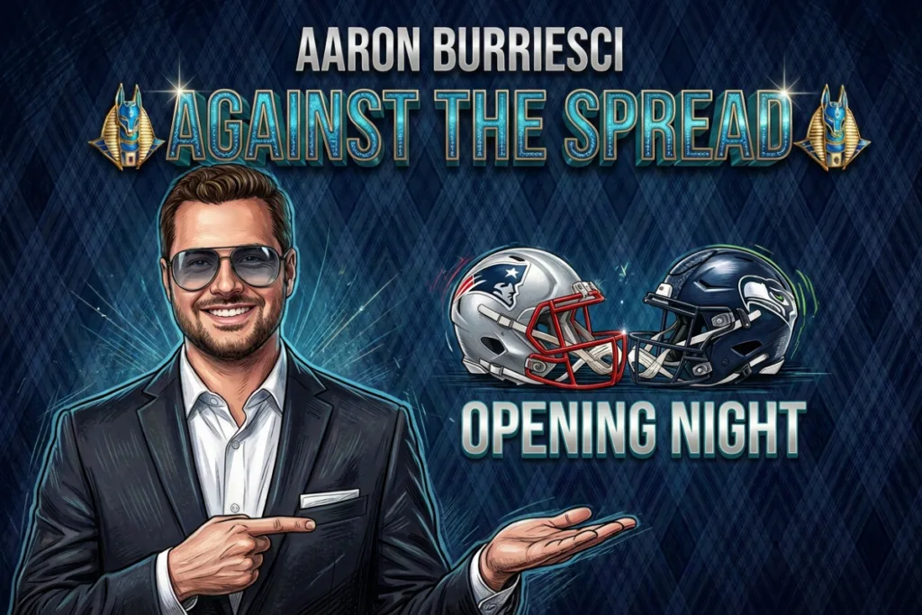 Aaron Burriesci, Against the Spread, Patriots, Seahawks, Week 1