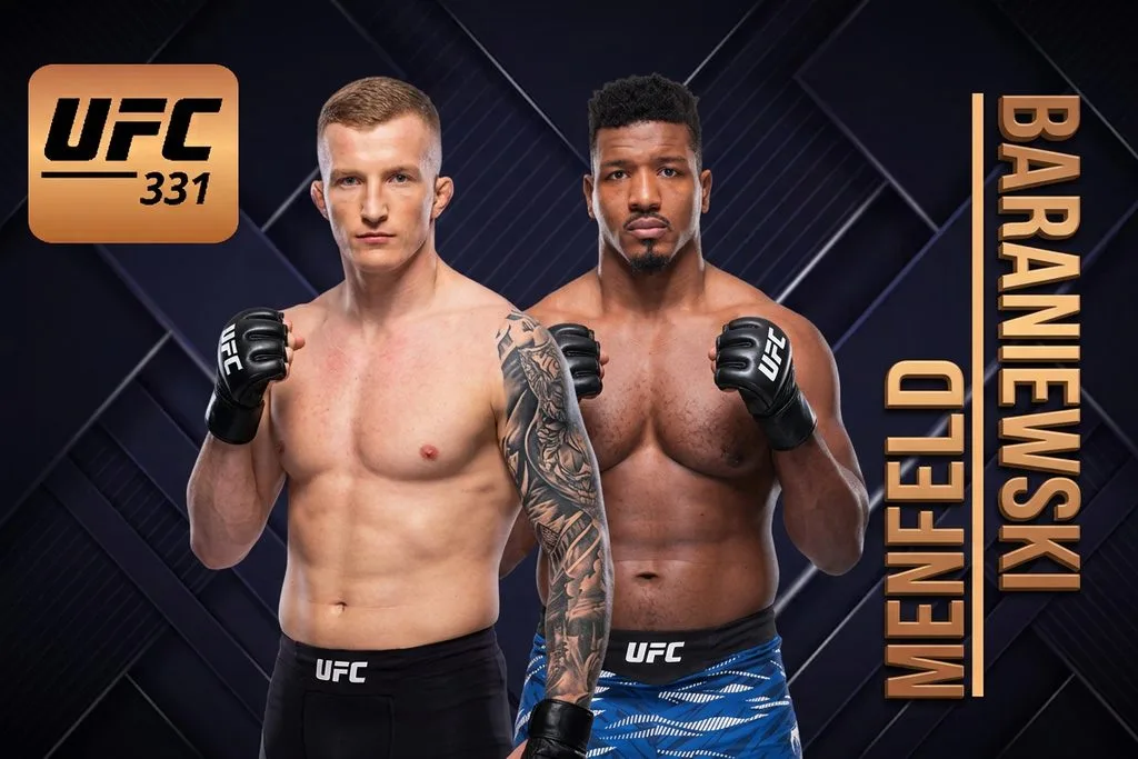 UFC 331, Baraniewski, Menfield