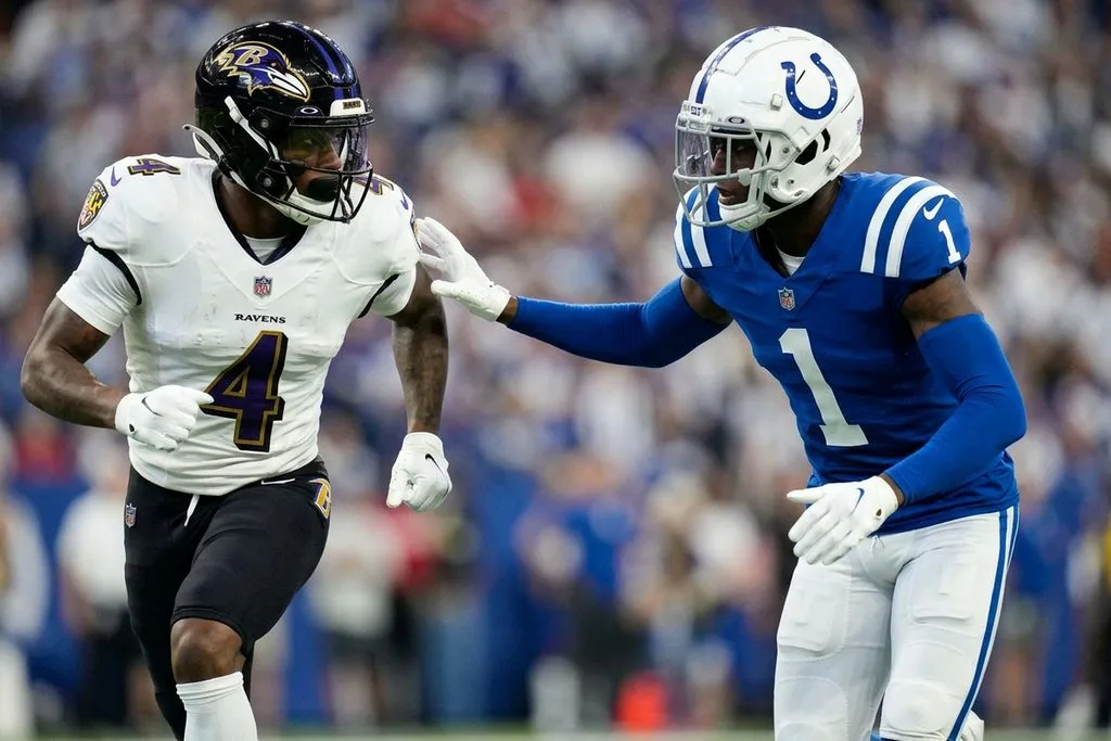 sauce gardner trade, ravens, zay flowers, colts