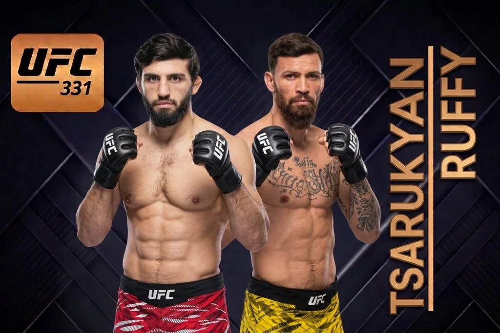 ufc 331, arman tsarukyan, ruffy
