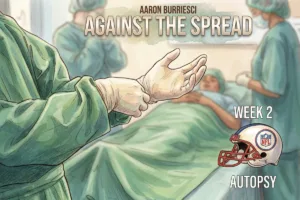 Aaron Burriesci, Against the spread, week 2 autopsy