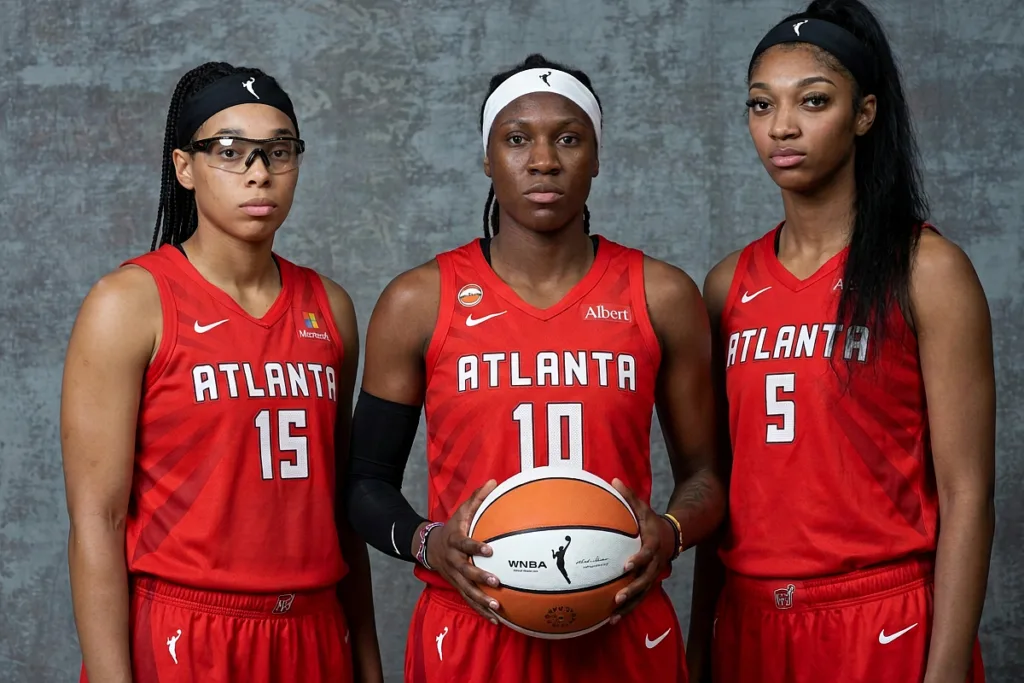 Atlanta Dream, Alisha Gray, Rhyne Howard, Angel Reese