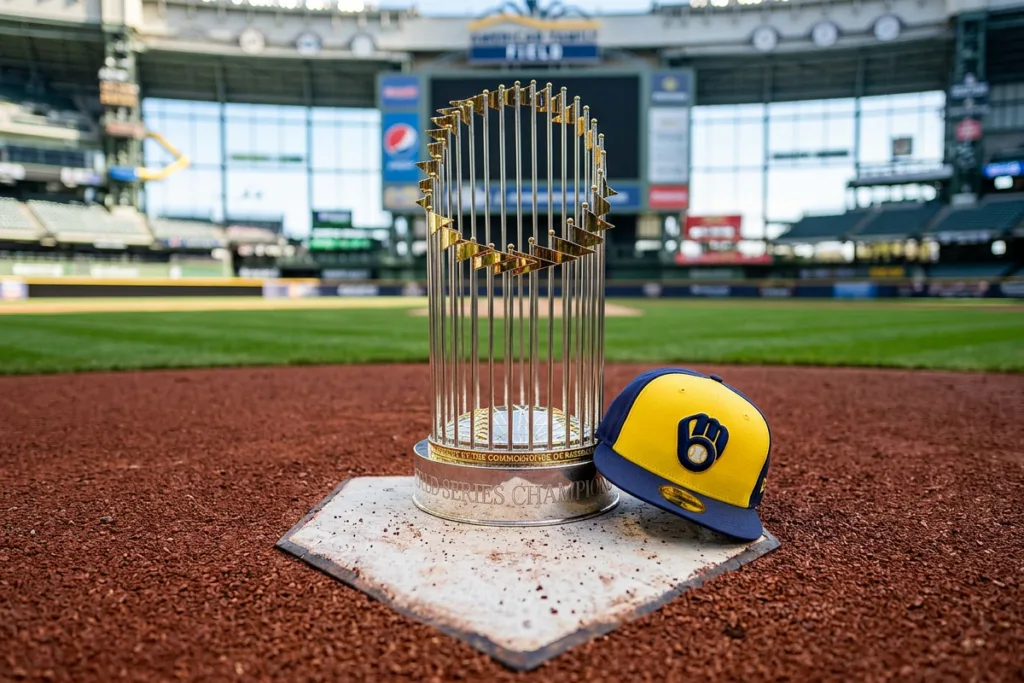 2026 World Series, trophy, Milwaukee Brewers