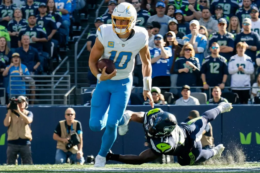 Justin Herbert, Chargers, winless nfl teams