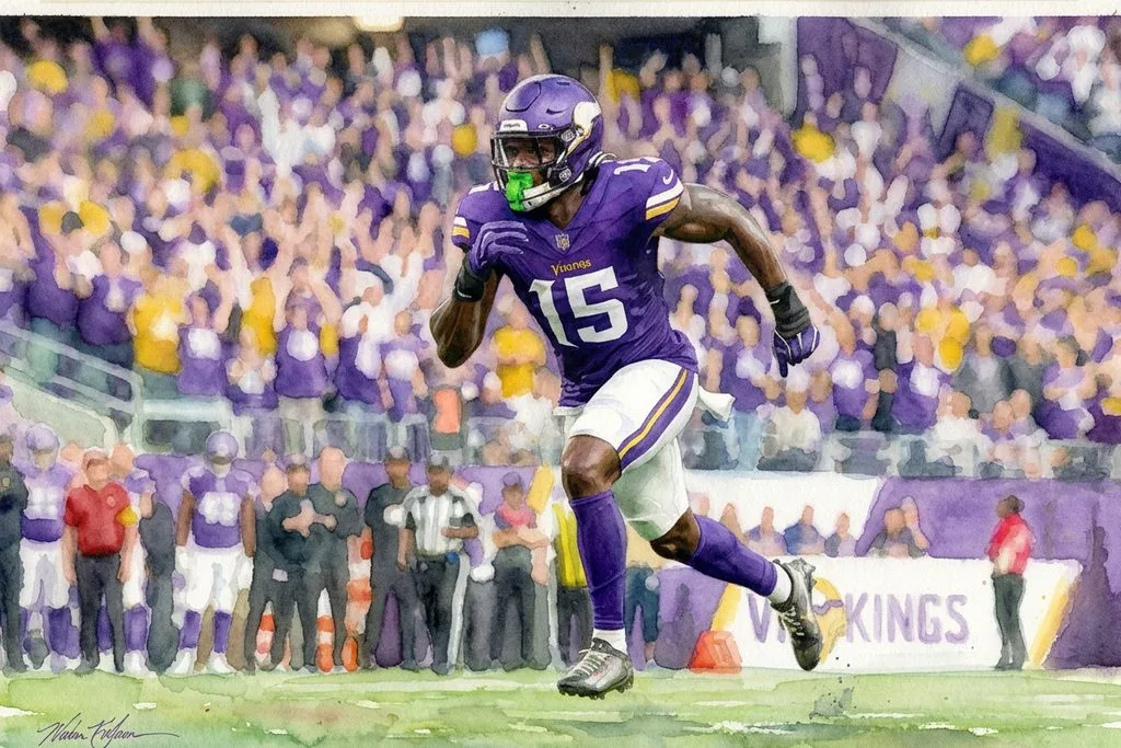 Aaron Burriesci, Against the Spread, Week 7, NFL, Dallas Turner, Minnesota Vikings