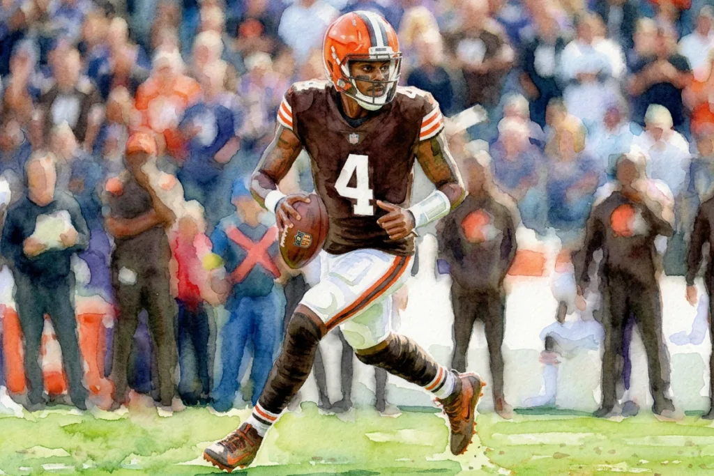 Aaron Burriesci, Against the Spread, Week 7, NFL. Deshaun Watson, Cleveland Browns