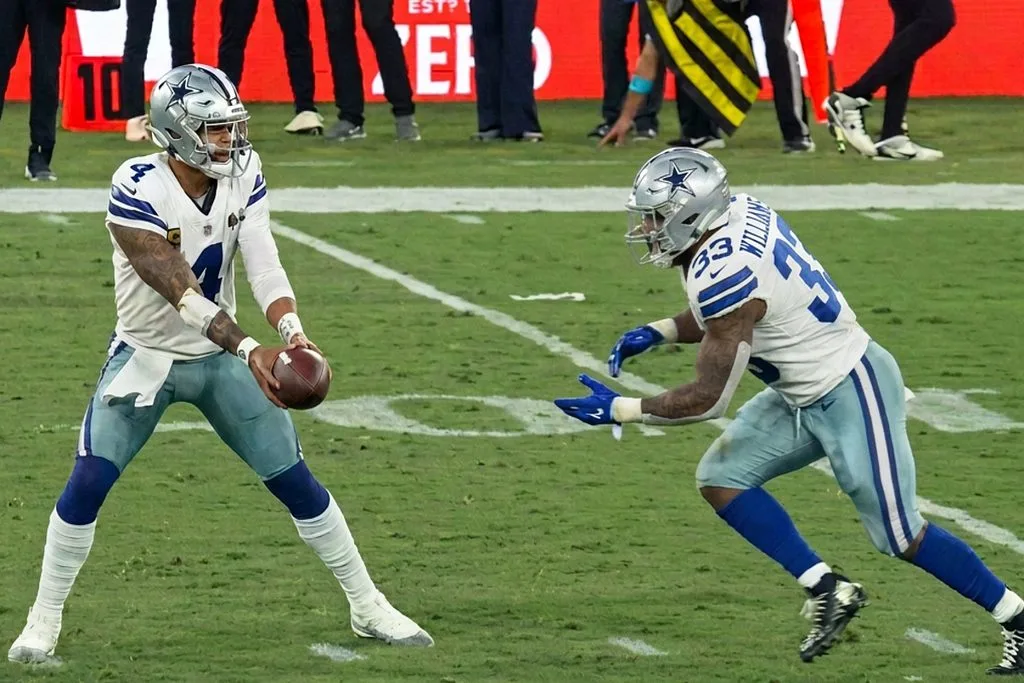 Aaron Burriesci, Against the Spread, NFL Week 4, Dallas Cowboys, Javonte Williams, Dak Prescott
