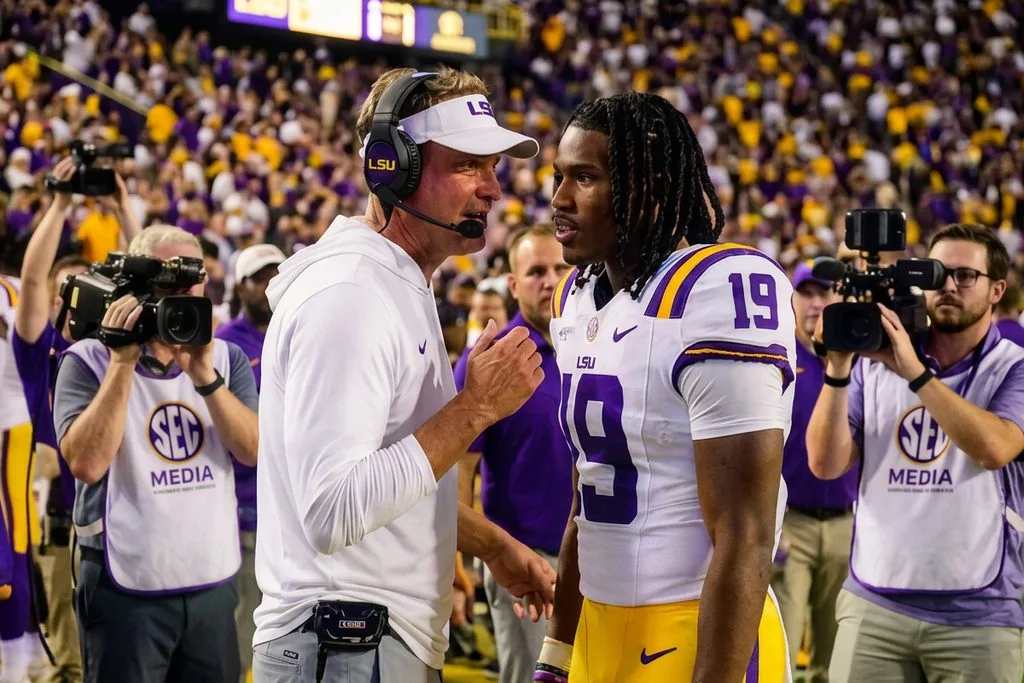 Bryce Underwood, Michigan quarterback, LSU, Lane Kiffin