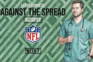 Against the spread, aaron burriesci, week 7, nfl