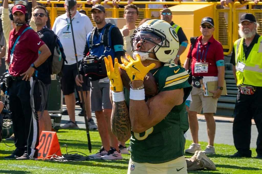 christian watson, packers, aaron burriesci, against the spread